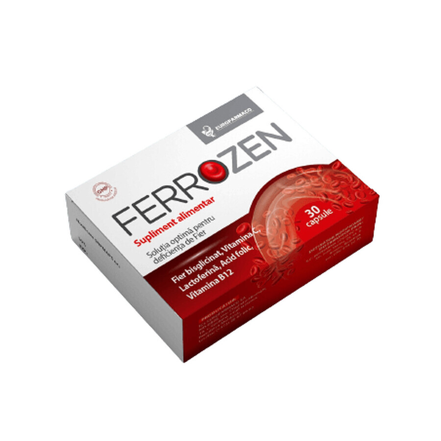 Ferrozen, 30 capsules, Europharmaco