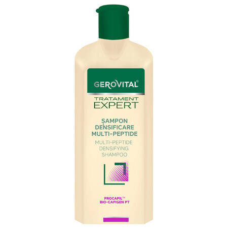 Sampon densificare multi-peptide pentru par Tratament Expert, 400 ml, Gerovital