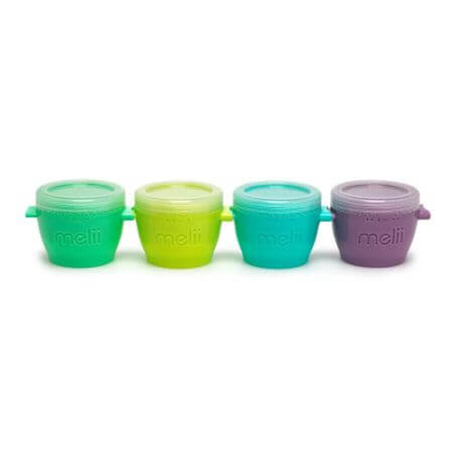 Set 4 contenitori Snap&Go, 118 ml, Melii