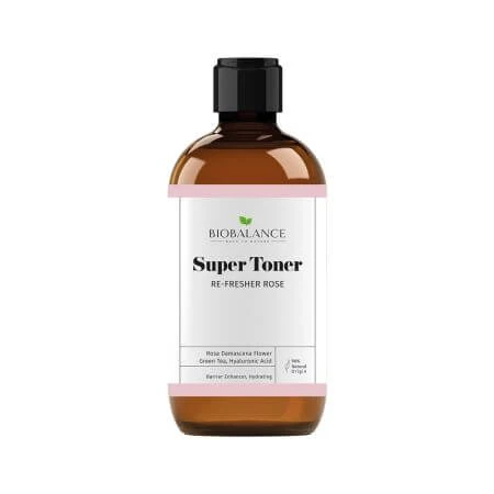 Super Toner Re-Fresher Rose, Hydraterend en Versterkend, 250 ml, Bio Balance