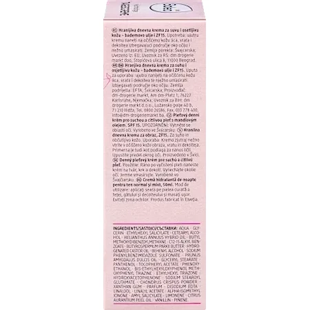 Balea Voedende Dagcrème met SPF15, 50 ml