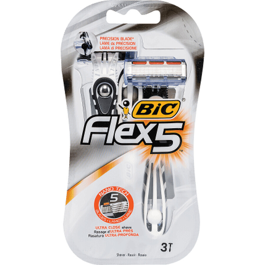 BIC Flex 5 scheerapparaat, 1 stuk