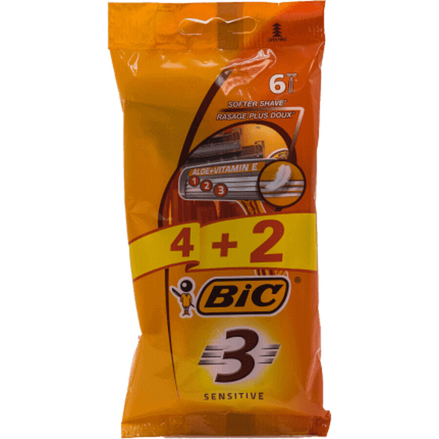 Rasoio BIC, 6 pz