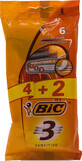 BIC scheerapparaat, 6 stuks