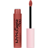 Nyx Professional MakeUp Lip Lingerie XXL Rossetto opaco 7 Warm Up, 4 ml