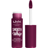 Nyx Professional MakeUp Smooth Whip Rossetto opaco 11 Berry Bed Sheets, 4 ml