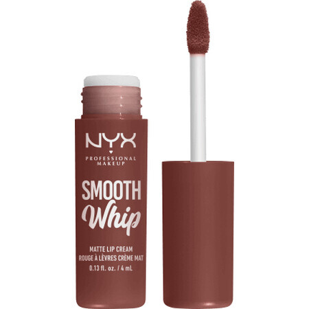 Nyx Professional MakeUp Barra de labios mate Smooth Whip 17 hilos, 4 ml