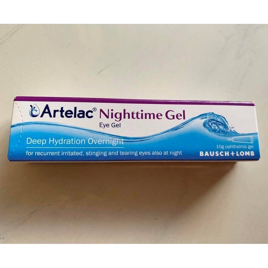 Ooggel Artelac Nighttime, 3 x 10 g, Bausch + Lomb