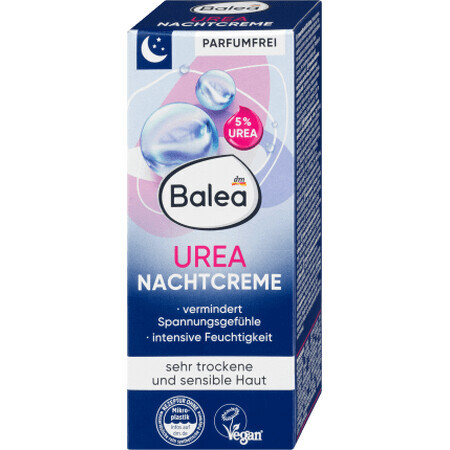 Balea Urea Crema Notte, 50 ml