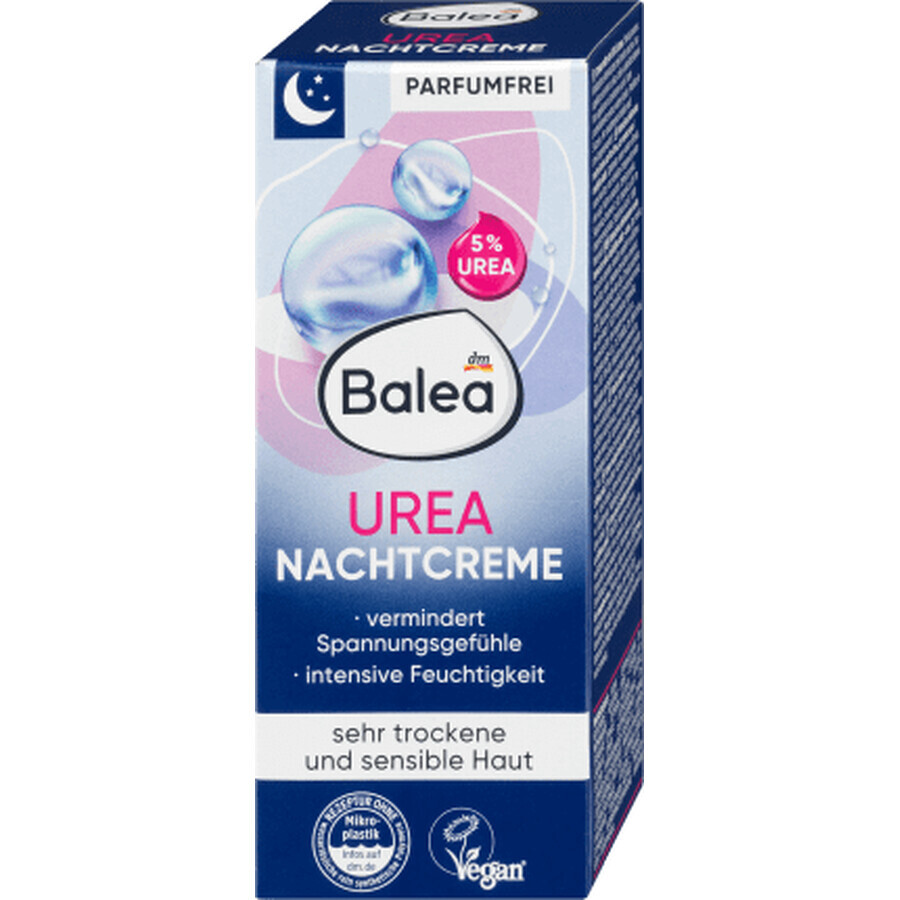 Balea Crème de nuit à l'urée, 50 ml