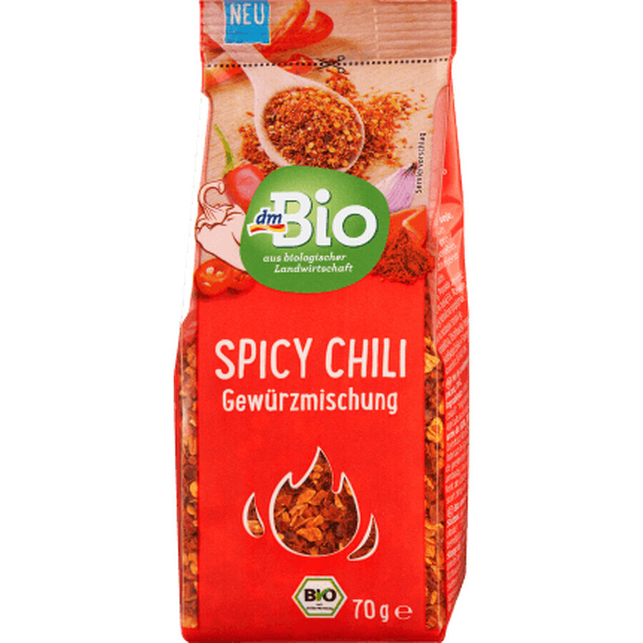 DmBio Pikante Chili-Würze, 70 g