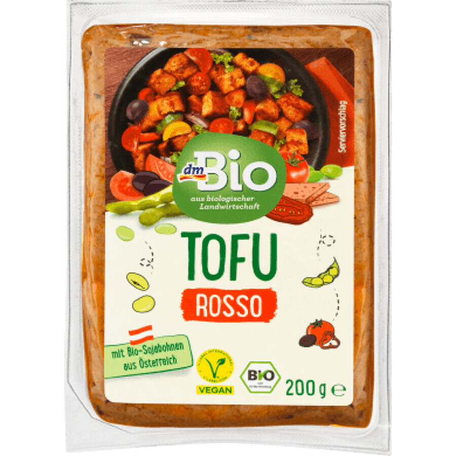 DmBio Tofu met tomaten en olijven, 200 g