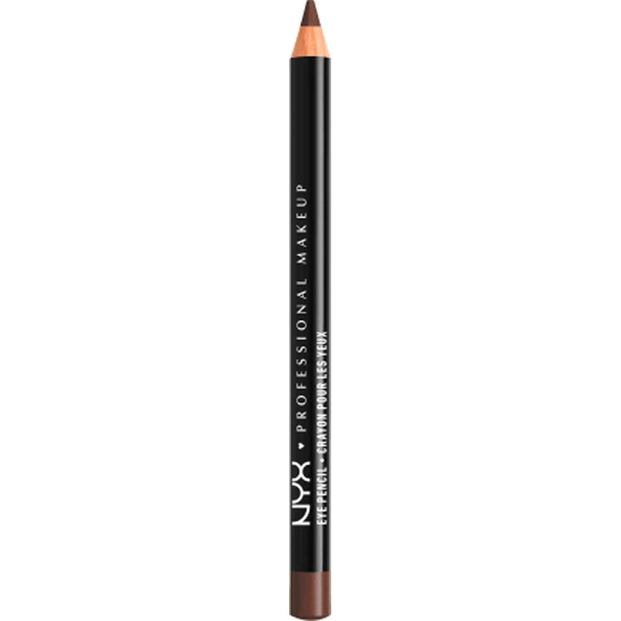 Nyx Professional MakeUp Slim Eye Oogpotlood 903 Donkerbruin, 1 st