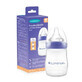 NaturalWave S-nippelfles, +1 maand, 160 ml, Lansinoh