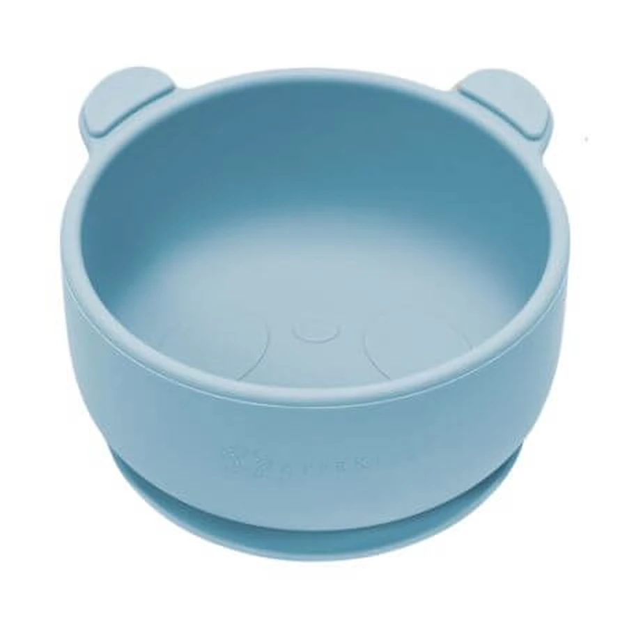 Bol de silicona con ventosa The Little Bear, 6 meses+, Aqua Blue, Appekids