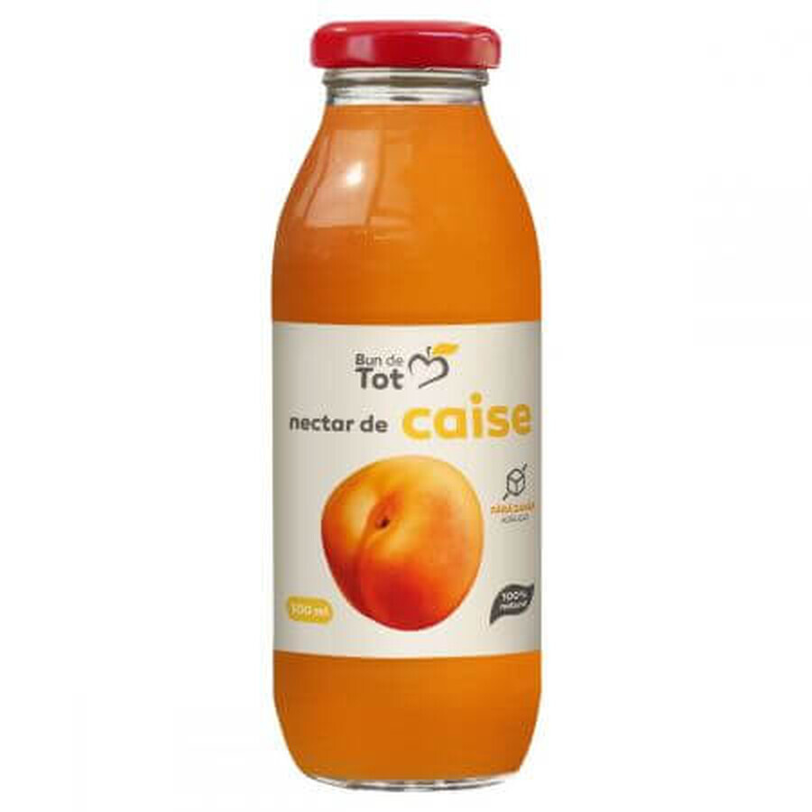 Nectar de caise fara zahar Bun de Tot, 300 ml, Dacia Plant