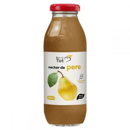 Nectar de pere fara zahar Bun de Tot, 300 ml, Dacia Plant