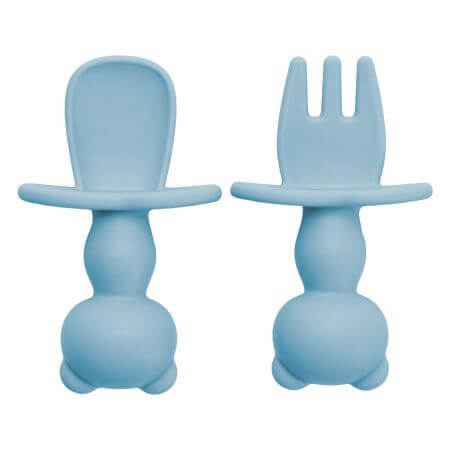 La paire de talons en silicone du Petit Ours, 6 mois et plus, bleu aqua, Appekids