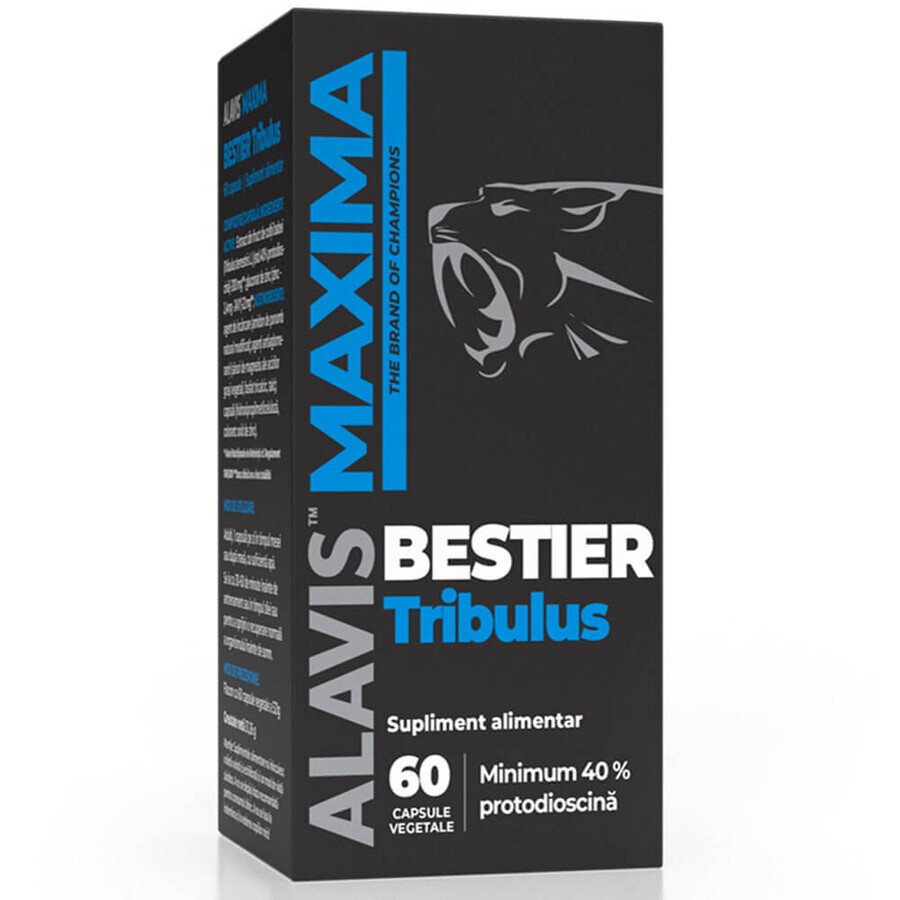 Bestier Tribulus Alavis Maxima, 60 plantaardige capsules, Alavis Maxima