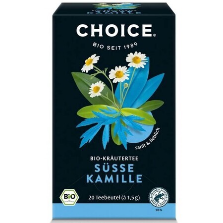 Choice Organic Zoete Kamille Thee, 20 builtjes, Yogi Tea