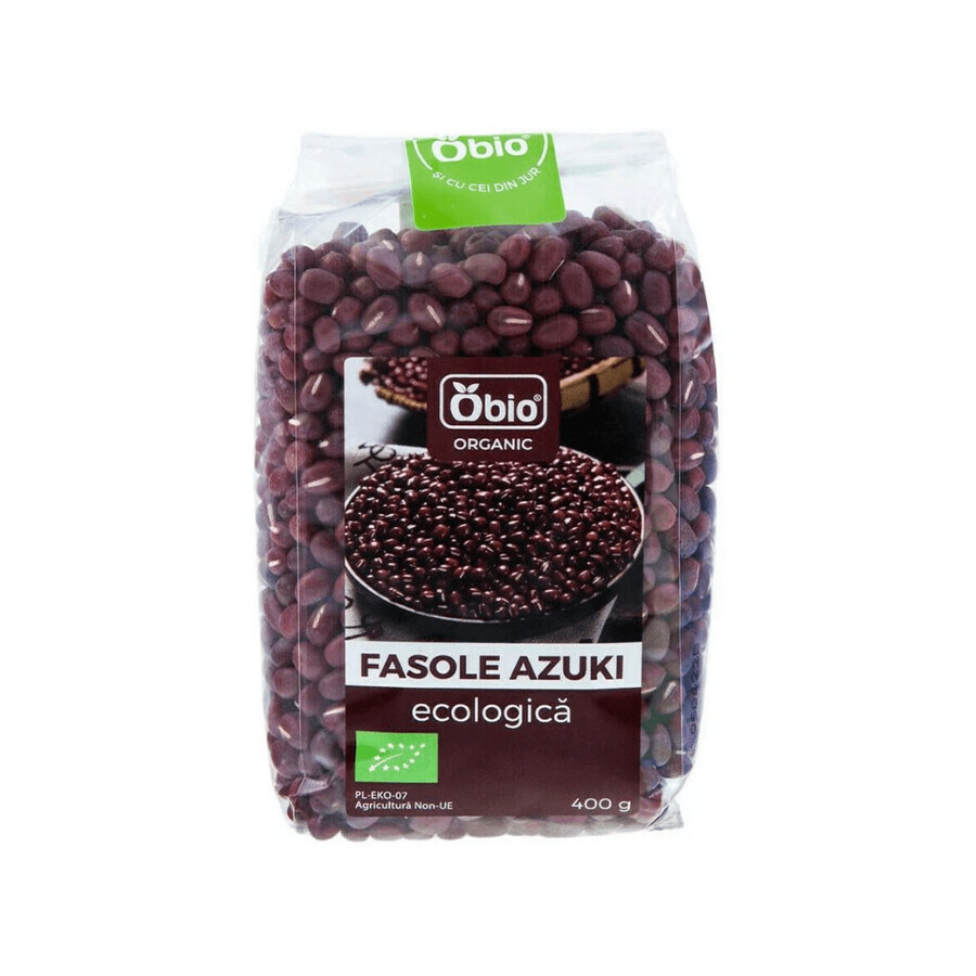 Biologische Azukibonen, 400 g, Obio