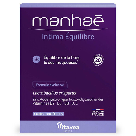 Intima Equilibre, 30 plantaardige capsules, Manhae