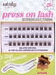 Ardell Winks set valse wimpers individueel Press On Lash Natural, 1 st