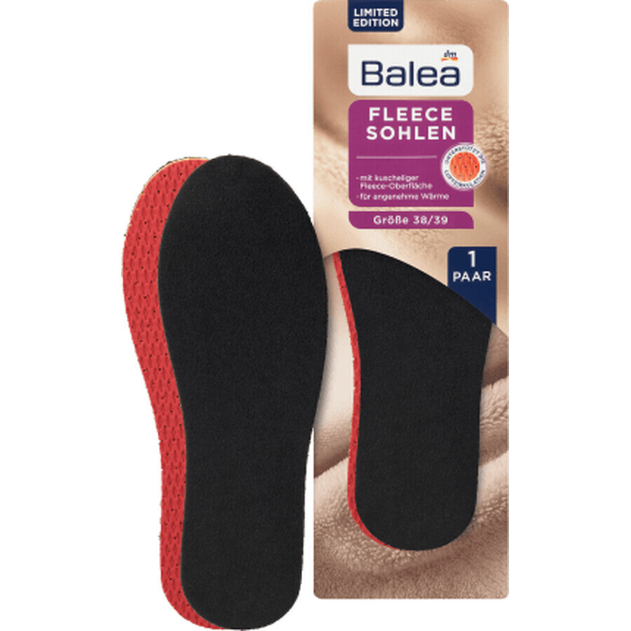 Balea Collant polaire 38-39, 2 pièces