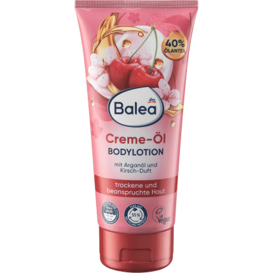 Balea Body lotion with cherries, 200 ml