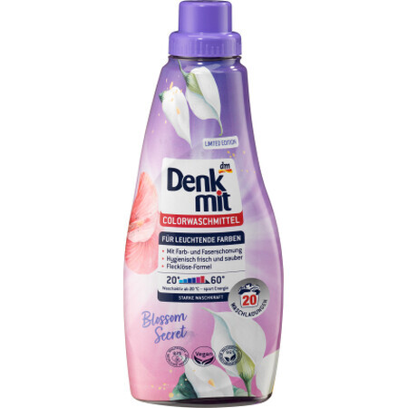 Denkmit Detergent pentru rufe color secret blossom  20 spălări, 1000 ml