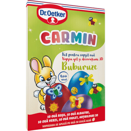 Kit de gel aux œufs Dr. Oetker Buburuze, 20 g