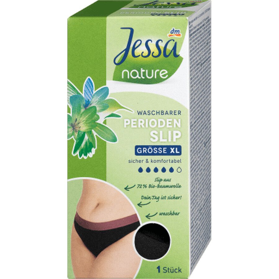 Jessa nature culotte menstruelle lavable taille XL, 1 pc