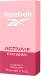 Reebok ACTIVATE YOUR SENSES heren eau de toilette, 50 ml