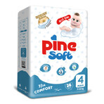 PINE Scutece maxi 7-14 kg marime 4 x 26 buc