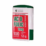 Folic Acid 1mg, 100 tablets, Remedia