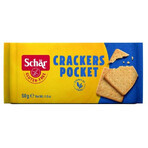 Crakers Poket glutenvrije koekjes, 50 g, Dr. Schar