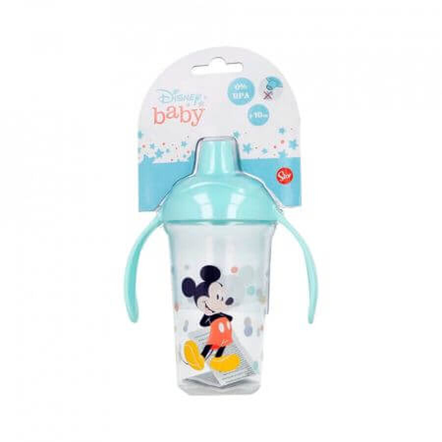 Disney Mickey Mickey handvat anti-buig mok, 295 ml, Stor