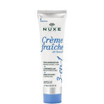 Crème hydratante 3 en 1 pour tous types de peaux Crème Fraiche de Beauté, 48H, 100 ml, Nuxe