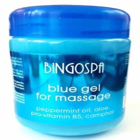 Blauwe massage gel, 500 g, Bingo SPA