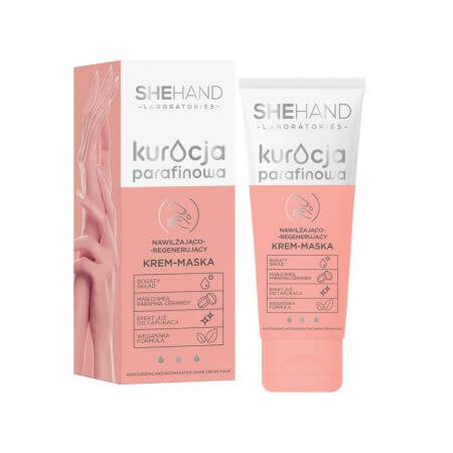 SheHand crema-maschera per le mani con paraffina, 75 g, SheCosmetic