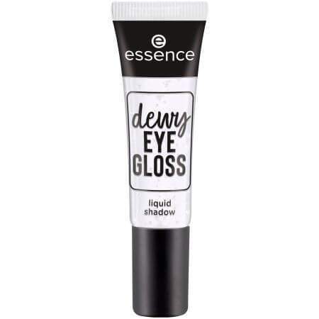 Eye shadow dewy Eye Gloss liquid shadow, 01 - Crystal Cleaer, 8 ml, Essence