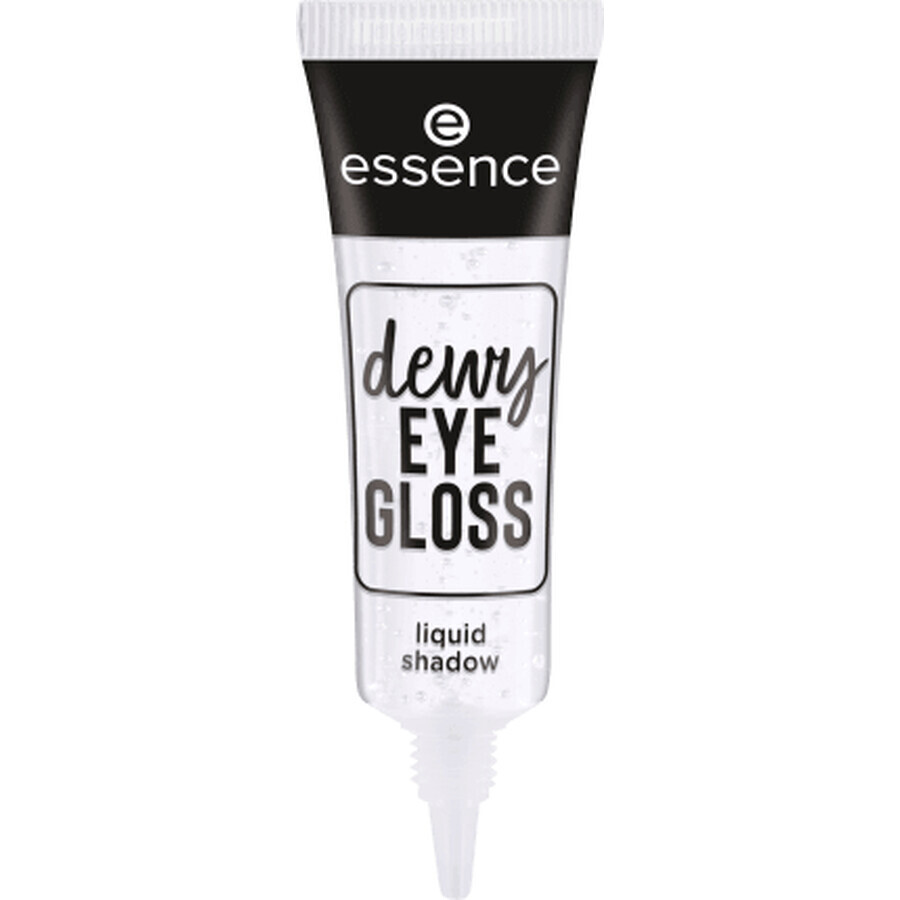 Eye shadow dewy Eye Gloss liquid shadow, 01 - Crystal Cleaer, 8 ml, Essence