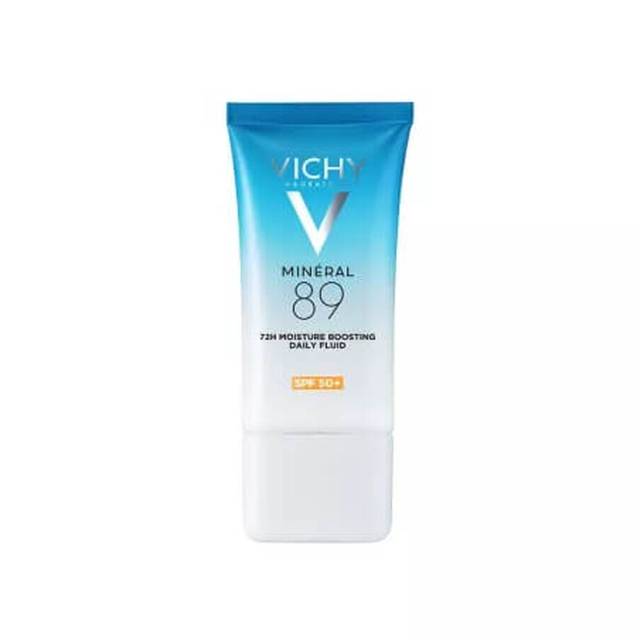 Fluide hydratant 72h à l'acide hyaluronique et SPF50 Mineral 89, 50ml, Vichy