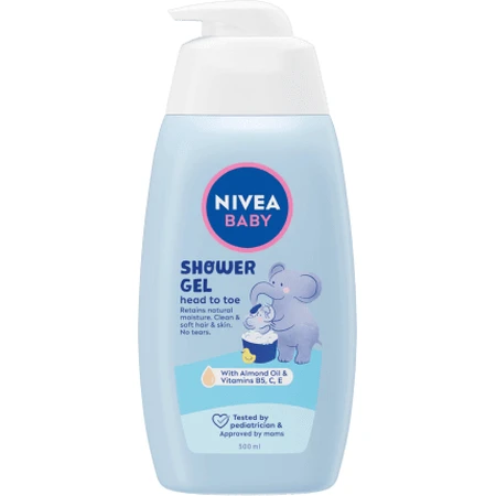 Douchegel voor baby's, 500 ml, Nivea Baby