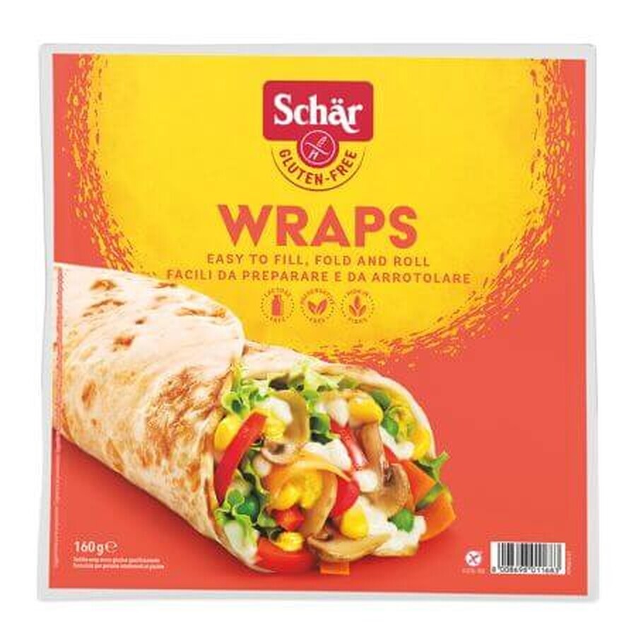 Wrap senza glutine, 160g, Schar