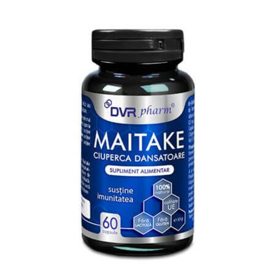 Maitake Ciupera Dansatoare, 60 capsule, DVR Pharm