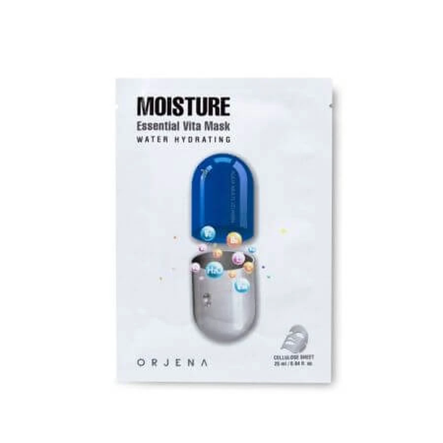 Essential Vita Hydraterend Gezichtsmasker, 25ml, Orjena
