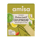 Biologisch Glutenvrij Eiwit Knäckebröd, 100 g, Amisa