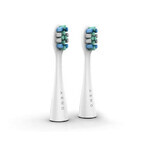 Smart electric toothbrush spares, White, 2 pieces, Aeno