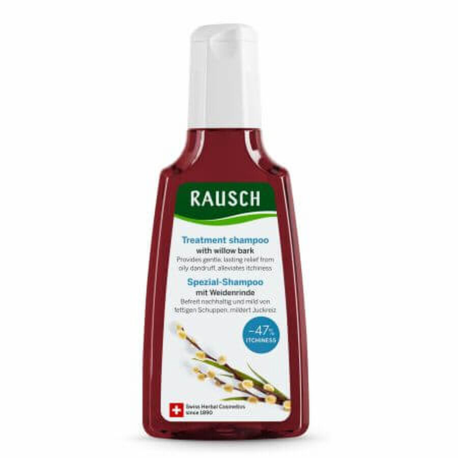 Shampooing anti-démangeaisons et traitement des démangeaisons à l'écorce de saule, 200 ml, Rausch